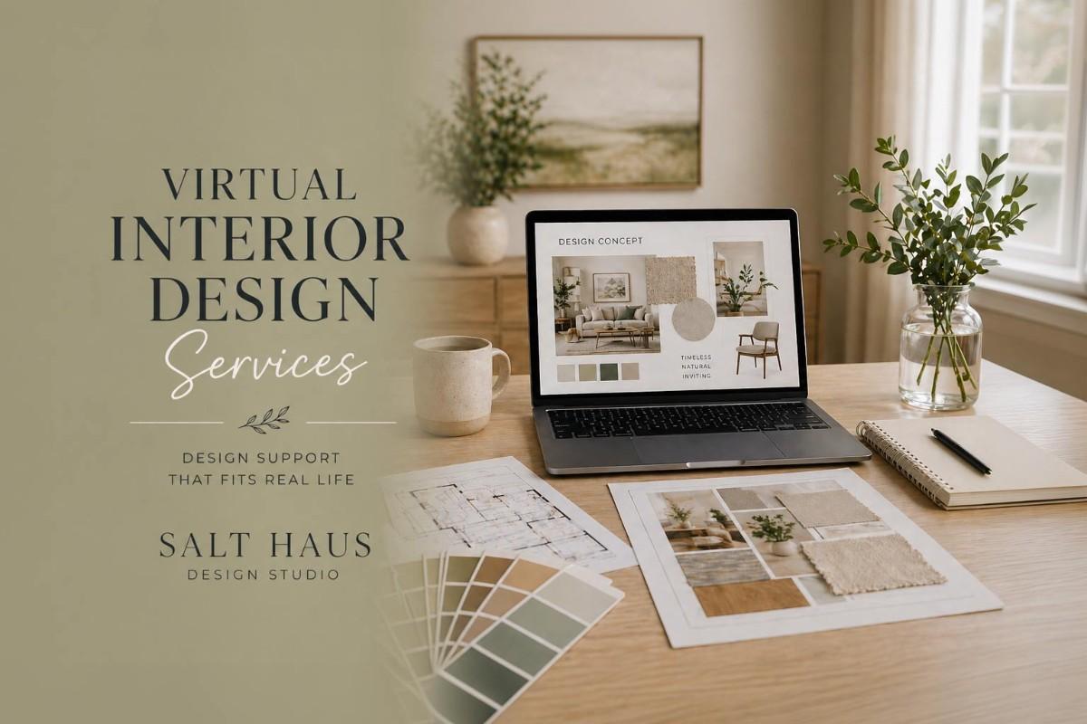 Virtual Interior Design Services | Design Support That Fits Real Life | Salt Haus Design Studio